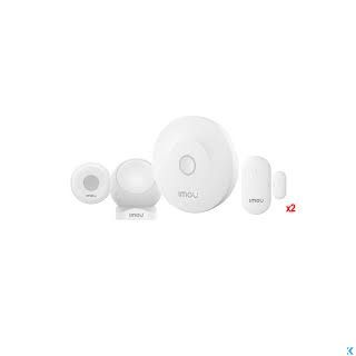 ALARM-ZG2-EU-5 Kit allarme domotico Zigbee con WiFi 2.4 GHz e gestione da app - Imou