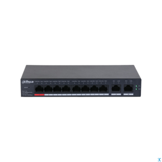 Dahua CS4010-8ET2GT-110 Switch Cloud gestito L2 8 porte PoE 110 W 2 uplink Gigabit