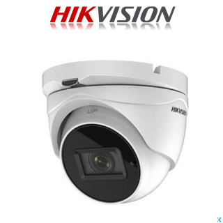 DS-2CE79D3T-IT3ZF Telecamera Dome Turbo HD-TVI 4in1, 2 MP, ottica motorizzata 2,7-13 mm, IR 70 m - Hikvision