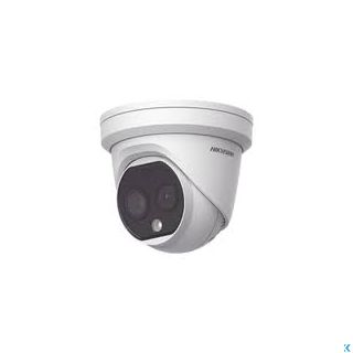 DS-2TD1217-2/QA Telecamera Dome Bi-Spectrum CurtainVu, risoluzione Termica: 160x120 @25 Fps, 4 MP - Hikvision