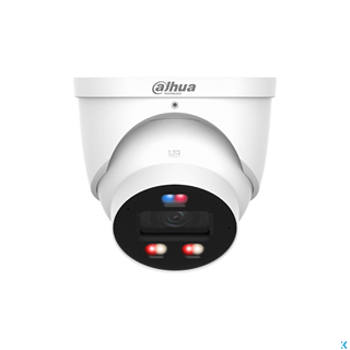 IPC-HDW3449H-AS-PV-PRO Telecamera IP Dome 4 MP TiOC Pro WizColor con Allarme e Audio - Dahua