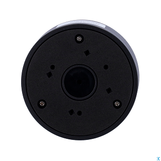 JBOX-118-BLACK Scatola di Giunzione IP66 per Telecamere Bullet Dome e Turret Nera