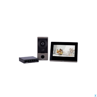 KIT/201S/372S/NSW2020 Kit videocitofono 2 MP PoE - Uniview