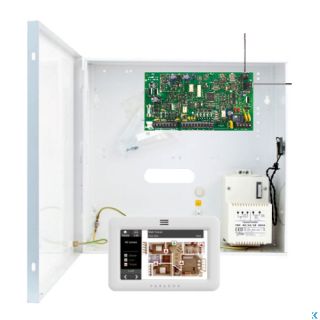 Paradox KIT composto da: centrale MG5050SP8/86, 1 Tastiera touch TM50W 5"
