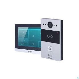 Kit videocitofonico 2 fili e WI-FI, lettore EM/MF e NFC - Akuvox