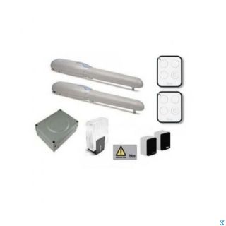 Nice Wingo Kit 4024 BD automazione cancello a battente con ante fino a 2m 24V WINGO4024BDKCE
