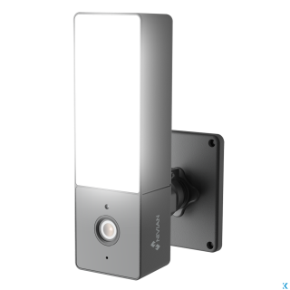 NVS-IPC-L1 Lampada Led intelligente a luce bianca, IR 10 m, telecamera 2 MP, ottica 3,6 mm - Nivian