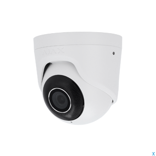 TurretCam-8-HL-W Telecamera IP Poe 8 MP, ottica 2,8 mm, IA - 126265 Ajax