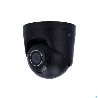 TurretCam-8-HL-B Telecamera IP Poe 8 MP, ottica 2,8 mm, IA - 126264 Ajax