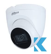 Kinnik - Dahua IPC-HDW2431T-AS-S2 Telecamera Dome IP, ottica 2,8 mm, 4 MP